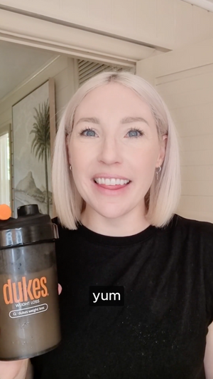 lady drinking shake